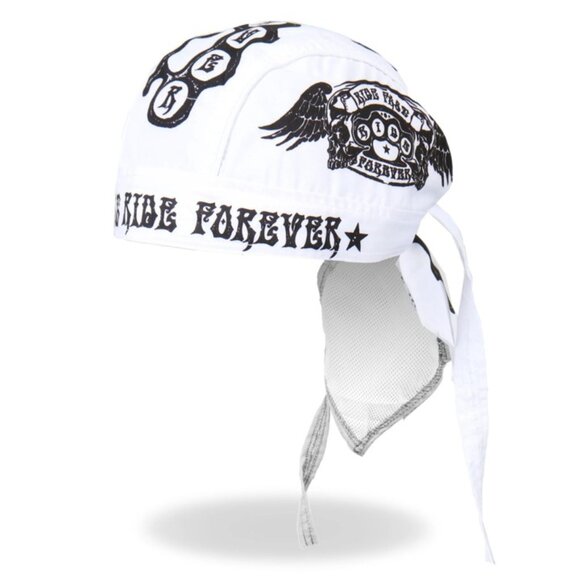 Hot Leathers Ride Fast Ride Forever Lightweight Headwrap HWH1045 - Picture 1 of 4